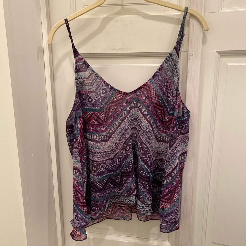 Tobi Tribal Print Tank
